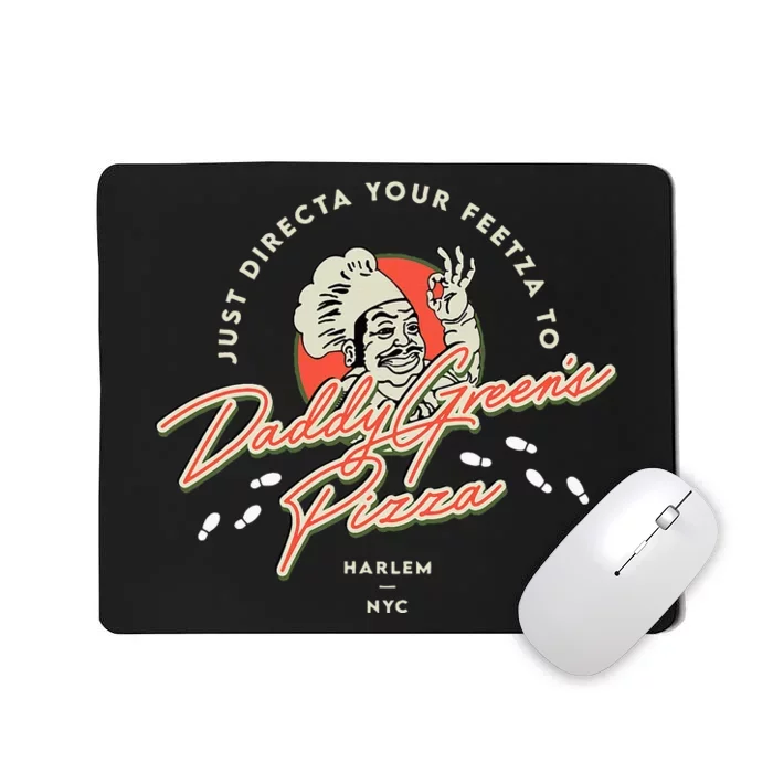 Daddy GreenS Pizza Last Dragon Mousepad