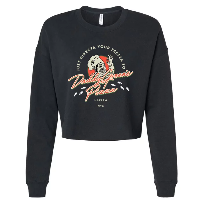 Daddy GreenS Pizza Last Dragon Cropped Pullover Crew