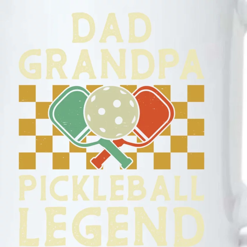 Dad Grandpa Pickleball Legend FatherS Day Dad Grandpa Meaningful Gift Black Color Changing Mug