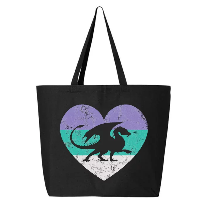 Dragon Gift Retro Cute 25L Jumbo Tote