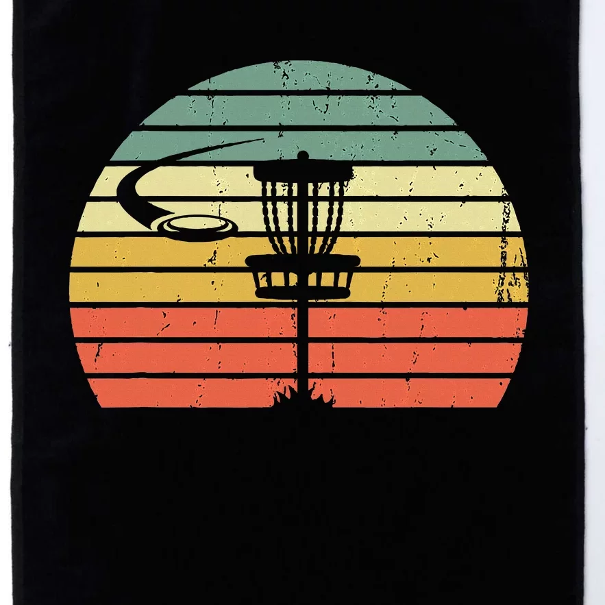 Disc Golf Retro Frisbee Golf Disc Sport Gift Platinum Collection Golf Towel