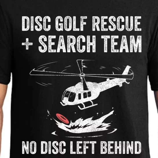 Disc Gold Rescue + Search Team No Disc Left Beind Gift Pajama Set