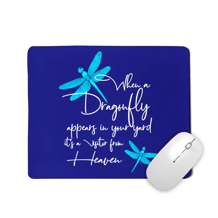 Dragonfly Gift Spiritual Faith Dragonflies Mousepad