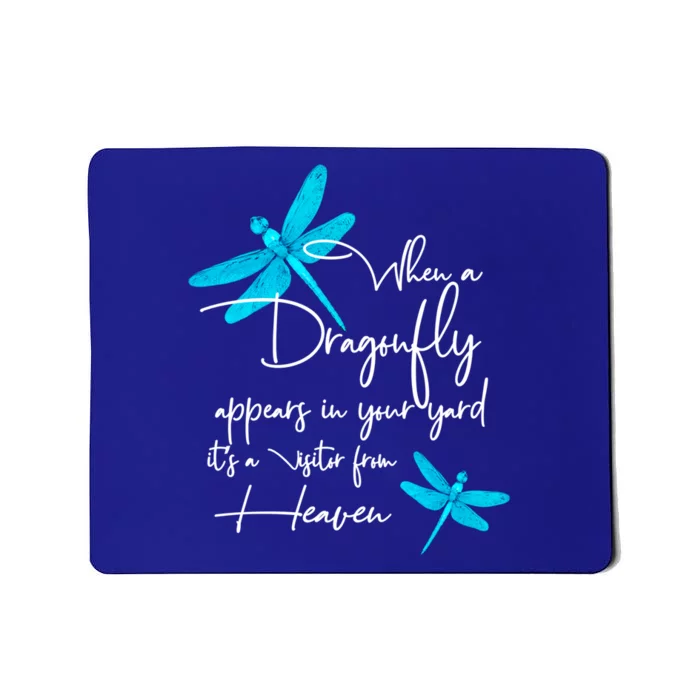 Dragonfly Gift Spiritual Faith Dragonflies Mousepad