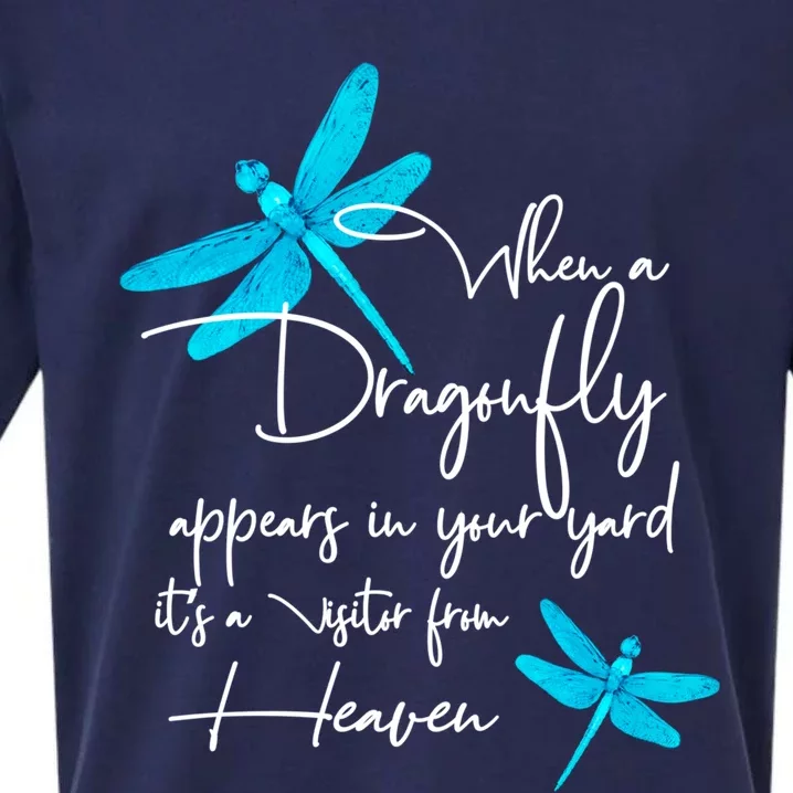 Dragonfly Gift Spiritual Faith Dragonflies Sueded Cloud Jersey T-Shirt