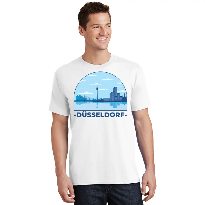 Dusseldorf Germany Skyline T-Shirt