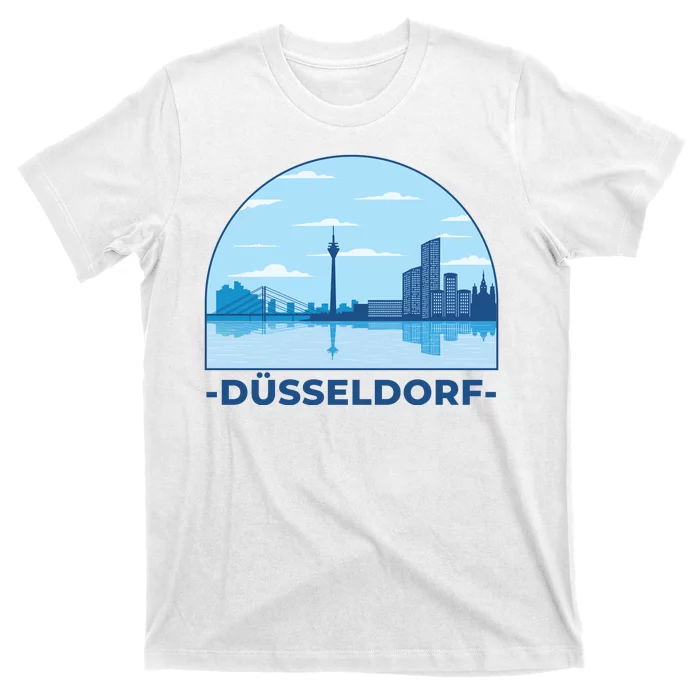 Dusseldorf Germany Skyline T-Shirt