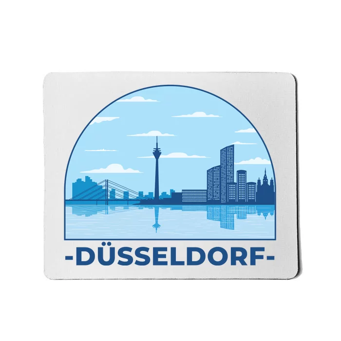 Dusseldorf Germany Skyline Mousepad