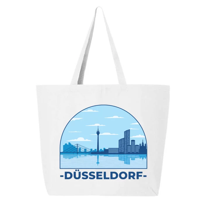 Dusseldorf Germany Skyline 25L Jumbo Tote