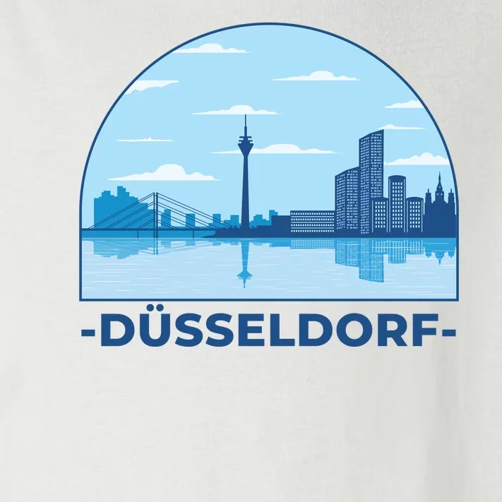 Dusseldorf Germany Skyline Toddler Long Sleeve Shirt