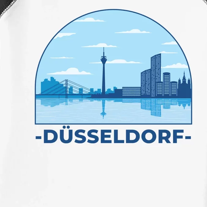 Dusseldorf Germany Skyline Infant Baby Jersey Bodysuit