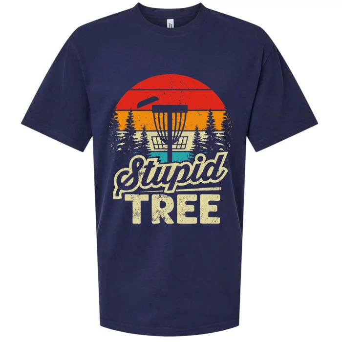 Disc Golf Stupid Tree Disc Golf Sueded Cloud Jersey T-Shirt