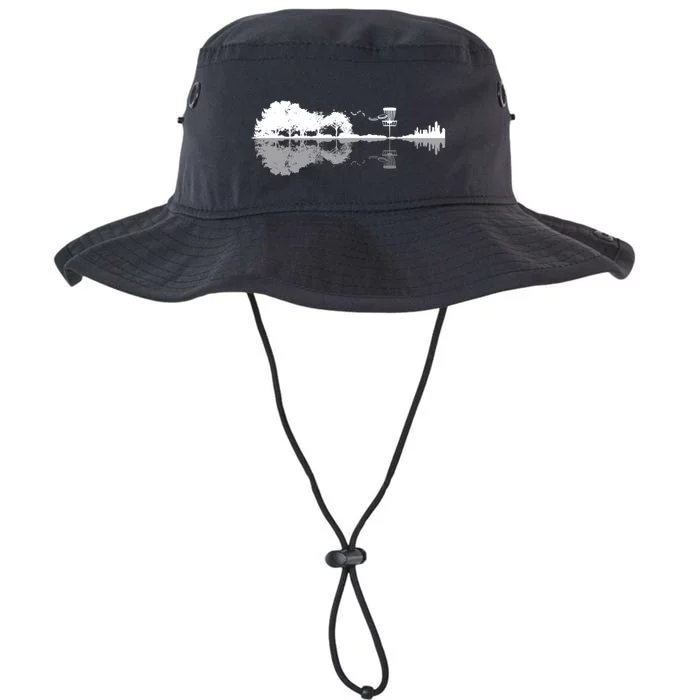 Disc Golf Sunset Guitar Guitarist Player Outfit Gift For Those Who Play Frolf Legacy Cool Fit Booney Bucket Hat