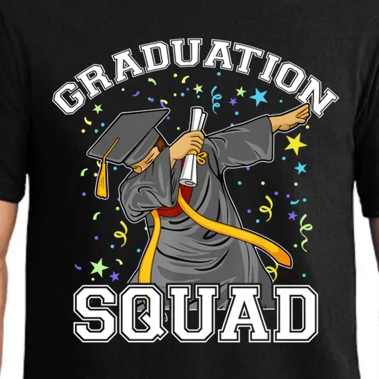 Dabbing Graduation Squad Family Matching Graduate Outfits Gift Pajama Set