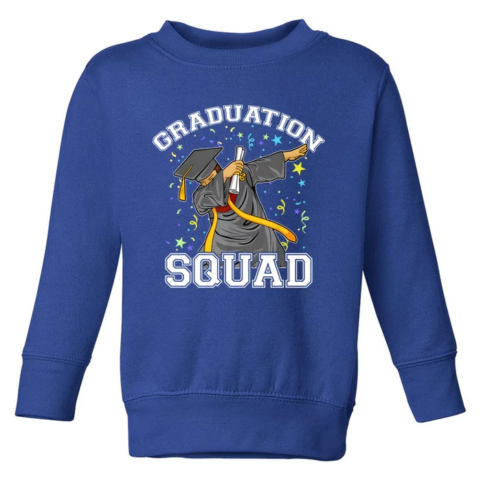 Dabbing Graduation Squad Family Matching Graduate Outfits Gift Toddler Sweatshirt