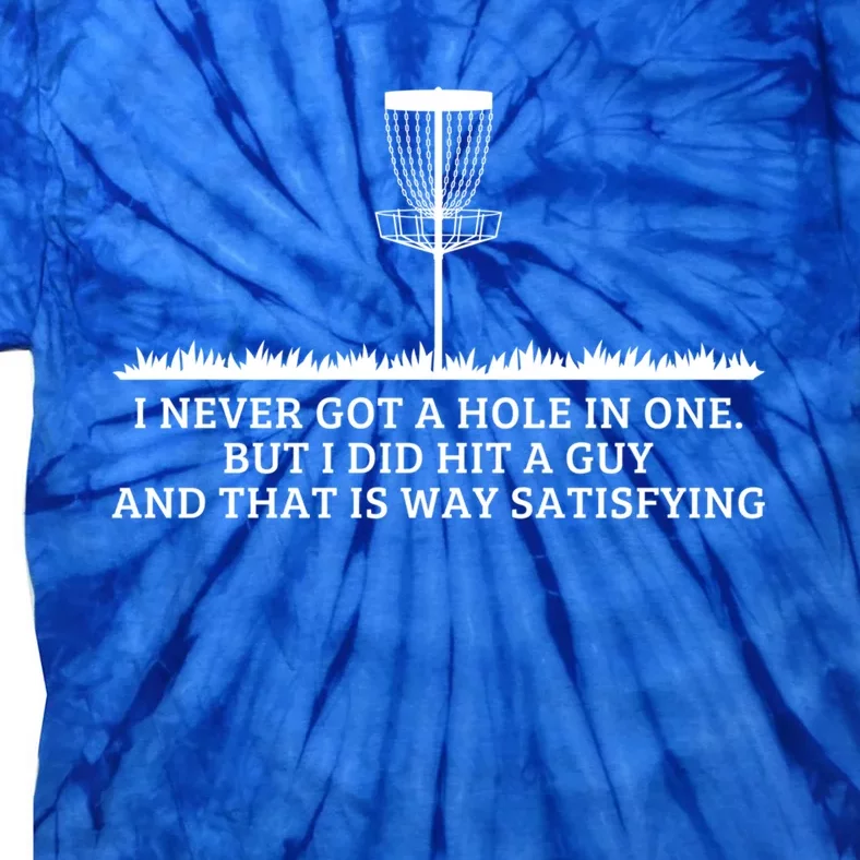 Disc Golf Sport Funny Joke Gift Tie-Dye T-Shirt