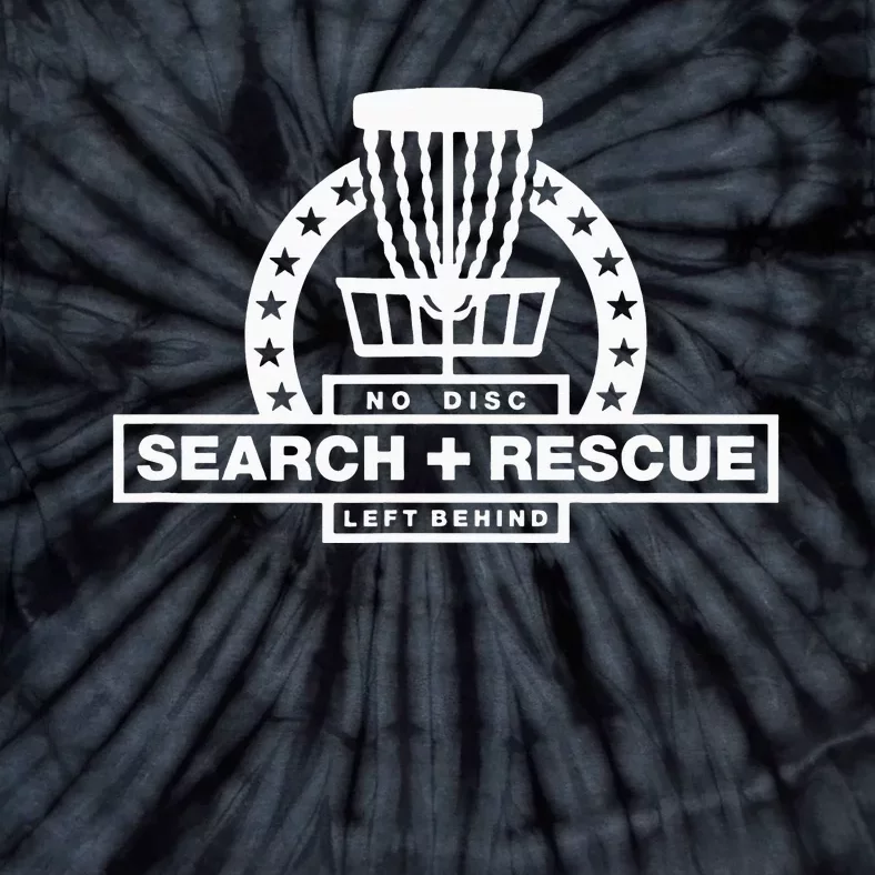 Disc Golf Search and Rescue, Disc Golf Gift, Funny Disc Golf Tie-Dye T-Shirt