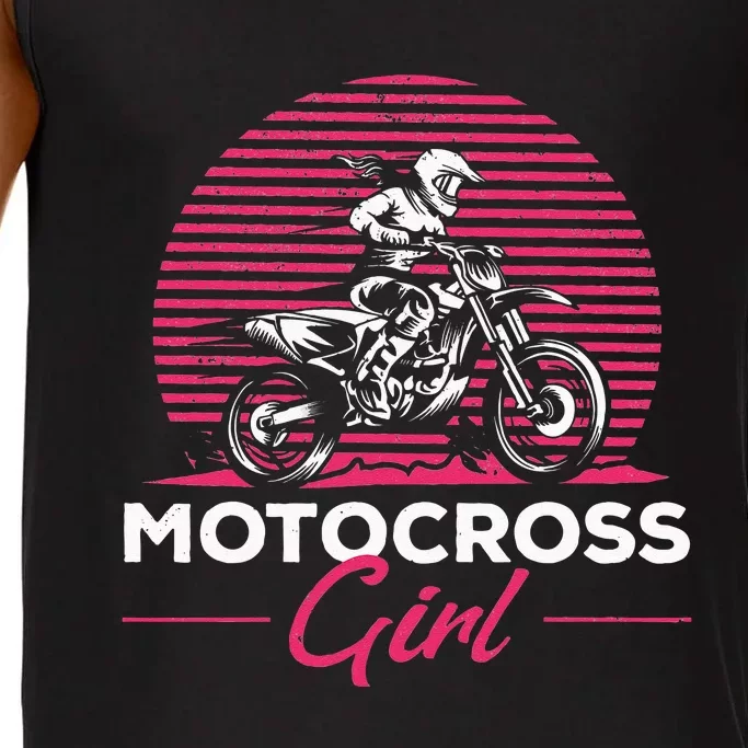 Dirtbike Girl Supercross Girl Enduro Off Road Motocross Girl Comfort Colors® Tank Top