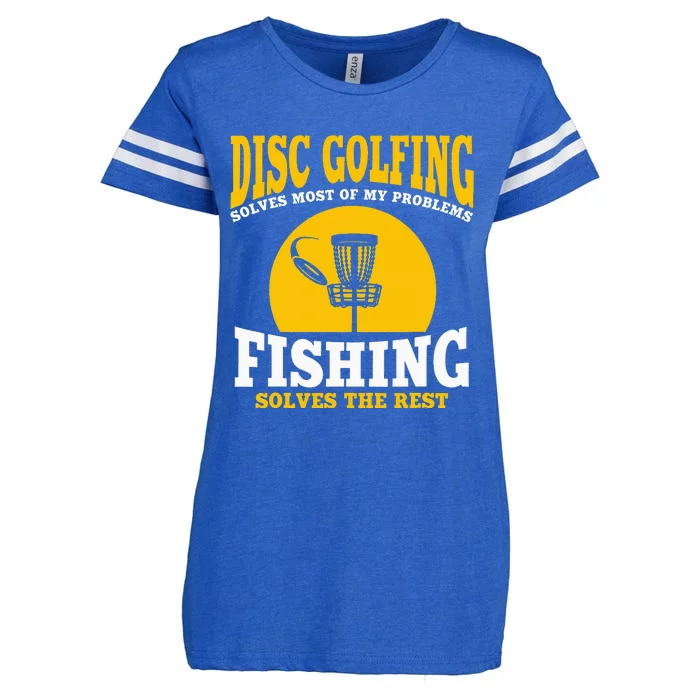 Disc Golfing sloves most of my problems Fishing Enza Ladies Jersey Football T-Shirt