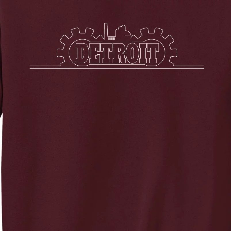 Detroit Gears Skyline Tall Sweatshirt