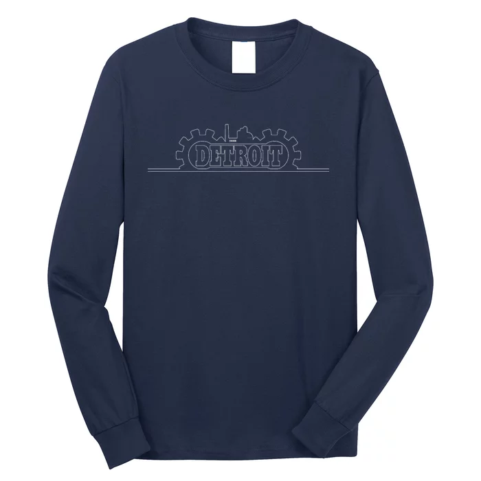 Detroit Gears Skyline Long Sleeve Shirt