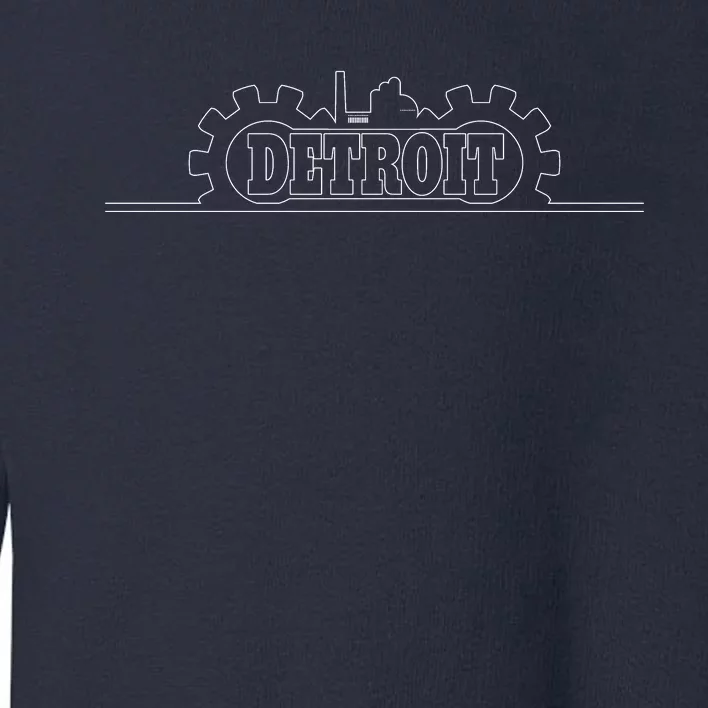 Detroit Gears Skyline Toddler Sweatshirt