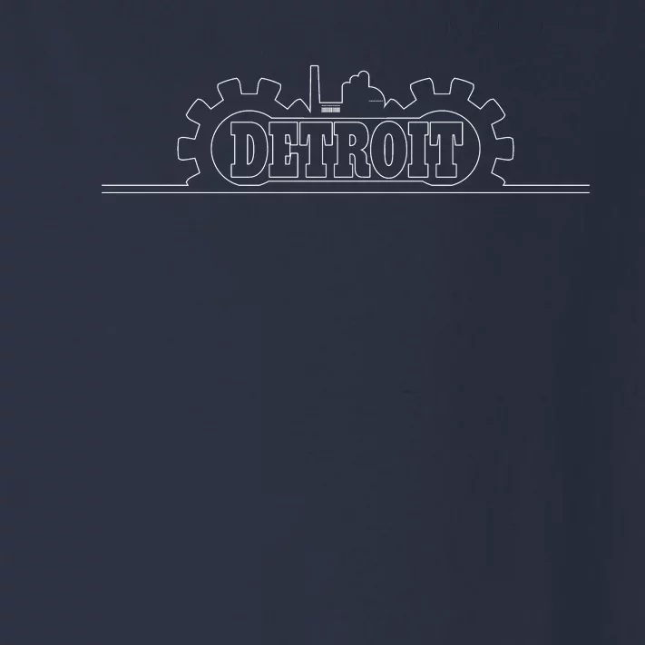 Detroit Gears Skyline Toddler Long Sleeve Shirt