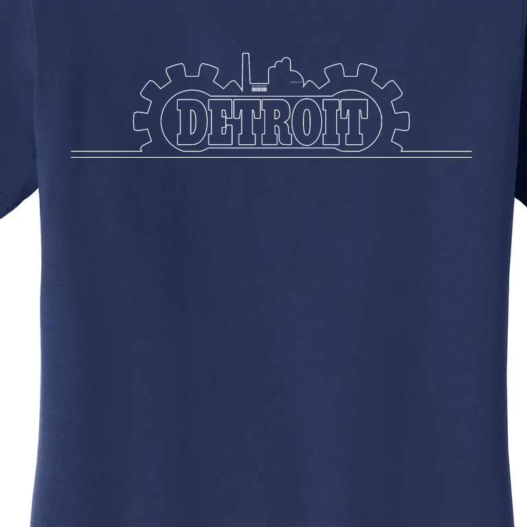 Detroit Gears Skyline Women's T-Shirt