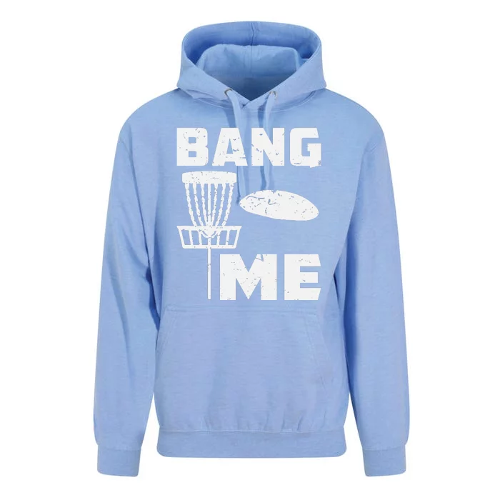 Disc Golfing Shirts Bang Me Funny Disc Golf Unisex Surf Hoodie