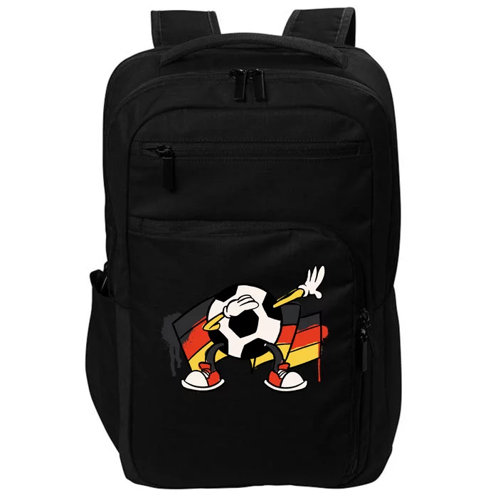 Dabbing Germany Soccer Ball Impact Tech Backpack