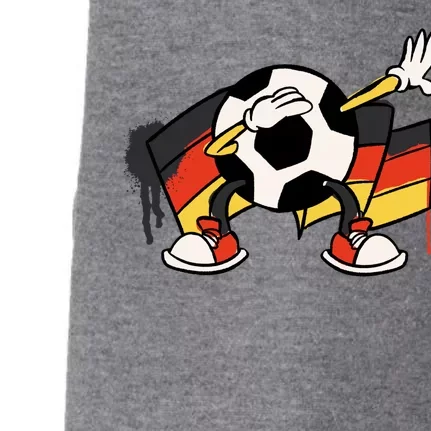 Dabbing Germany Soccer Ball Doggie 3-End Fleece Hoodie