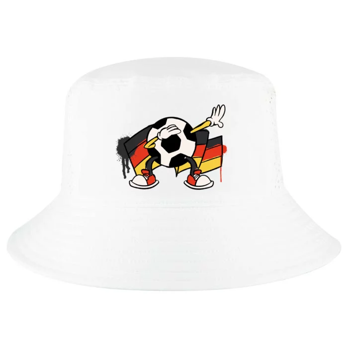 Dabbing Germany Soccer Ball Cool Comfort Performance Bucket Hat