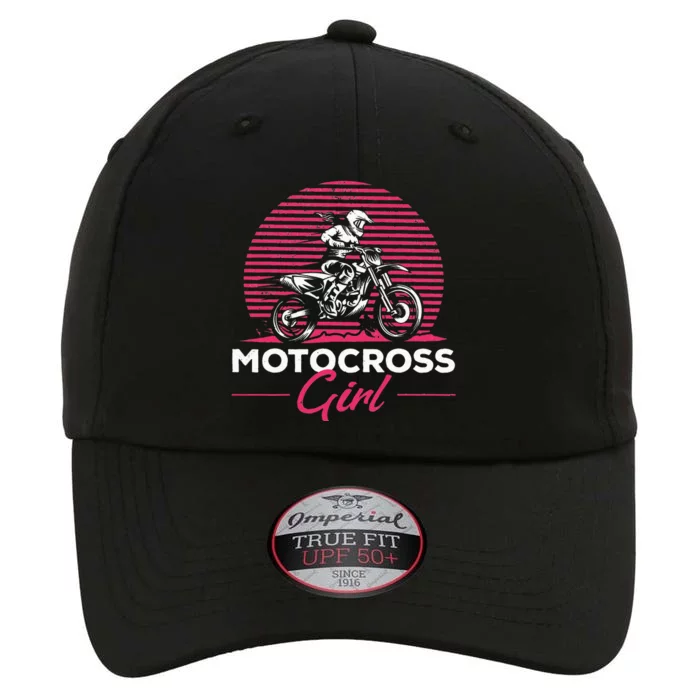 Dirtbike Girl Supercross Girl Enduro Off Road Motocross Girl The Original Performance Cap