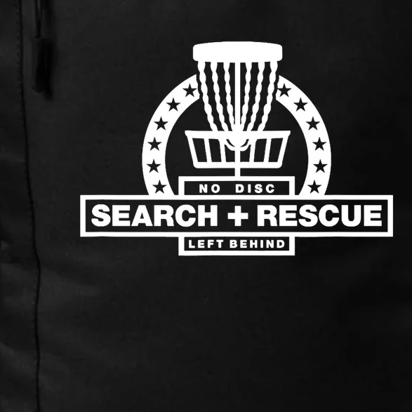 Disc Golf Search and Rescue, Disc Golf Gift, Funny Disc Golf Daily Commute Backpack