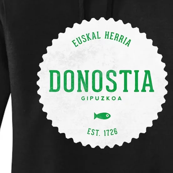 Donostia Gipuzkoa San Sebastian Euskal Herria Basque Country Women's Pullover Hoodie