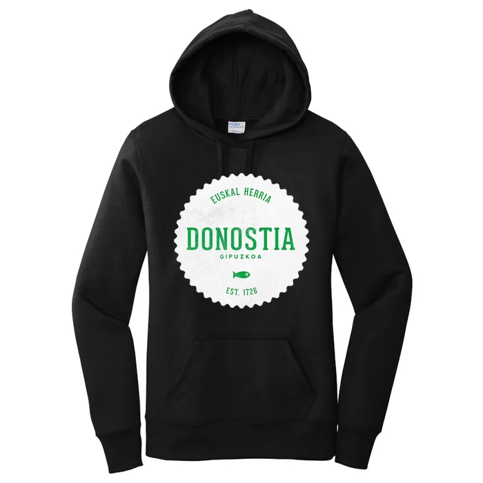 Donostia Gipuzkoa San Sebastian Euskal Herria Basque Country Women's Pullover Hoodie