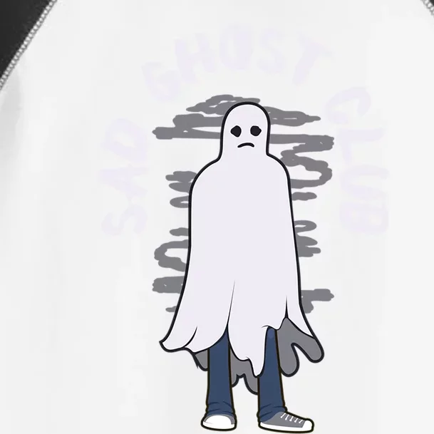 Depressed Ghost Sad Ghost Club Gift Design Idea Funny Gift Toddler Fine Jersey T-Shirt