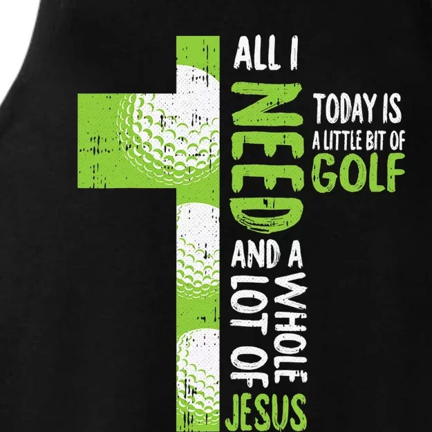 Disc Golf Shirt What Would Jesus Throw Frisbee Golf Ladies Tri-Blend Wicking Tank