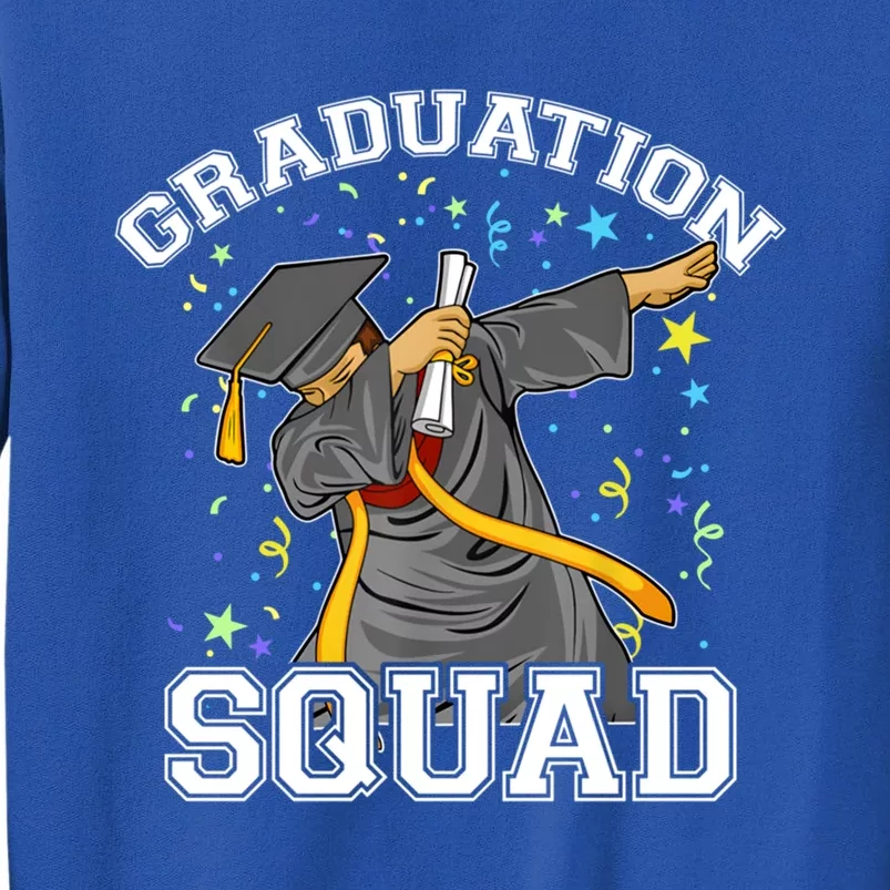 Dabbing Graduation Squad Family Matching Graduate Outfits Funny Gift Tall Sweatshirt