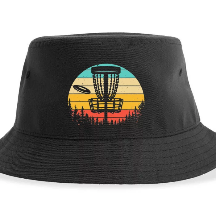 Disc Golf Stupid Tree Funny Disc Golf Basket Sport Sustainable Bucket Hat