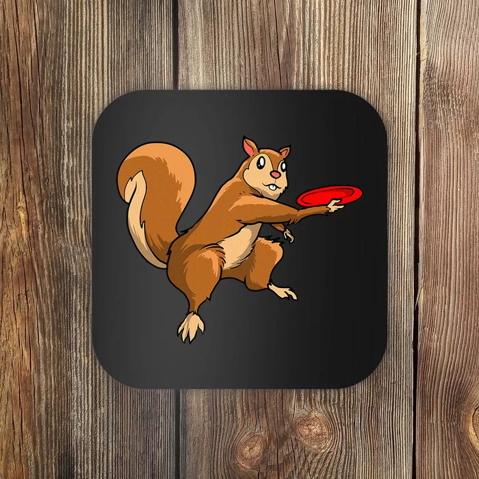 Disc Golf Squirrel Frolf Frisbee Golf Disc Coaster