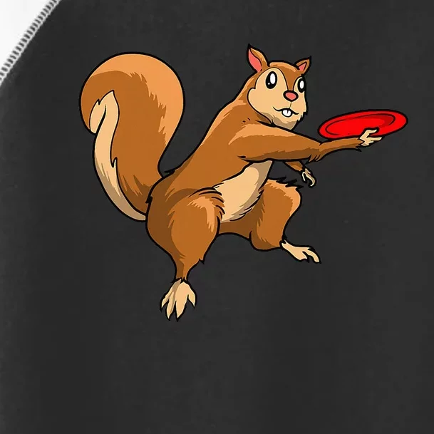 Disc Golf Squirrel Frolf Frisbee Golf Disc Toddler Fine Jersey T-Shirt