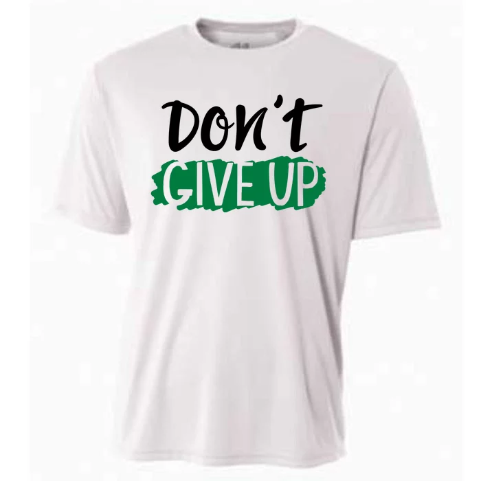 Don't Give Up Mental Health Awareness Cooling Performance Crew T-Shirt