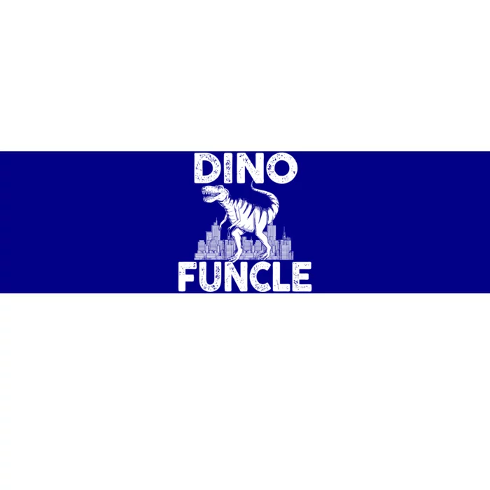 Dinomeaningful Giftfuncle Uncle Dinosaur Family Matching Cool Gift Bumper Sticker