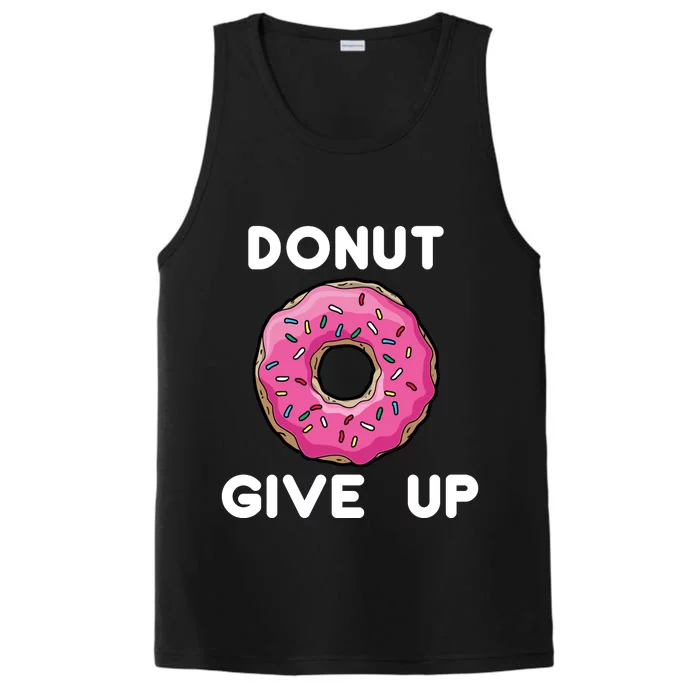 Donut Give Up Performance Tank