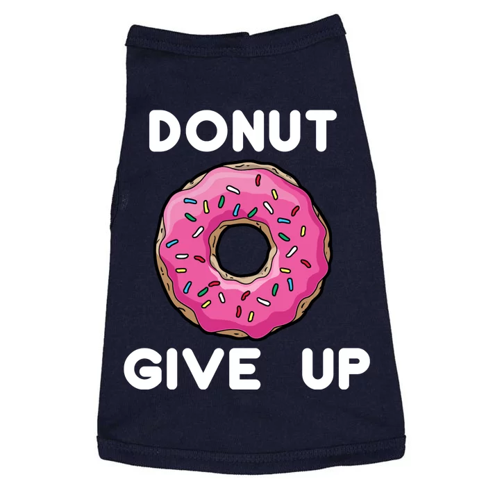 Donut Give Up Doggie Tank