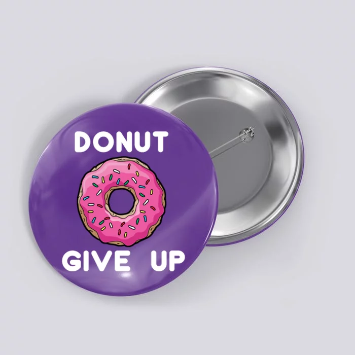 Donut Give Up Button