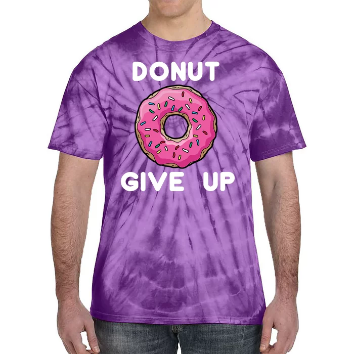 Donut Give Up Tie-Dye T-Shirt