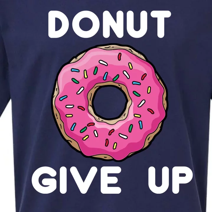 Donut Give Up Sueded Cloud Jersey T-Shirt