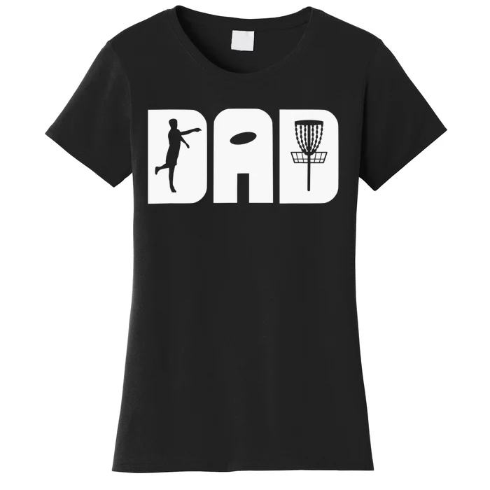 Disc Golf Vintage Funny Disc Golfing Dad Lover Player Gift Women's T-Shirt